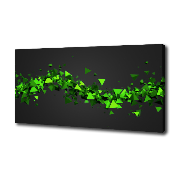 Wandbild Geometrische Welle