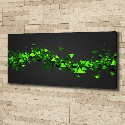 Wandbild Geometrische Welle