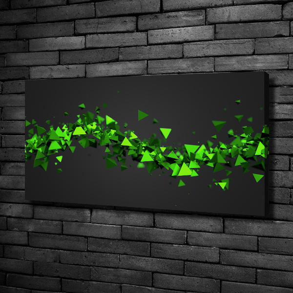 Wandbild Geometrische Welle