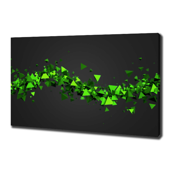 Wandbild Geometrische Welle