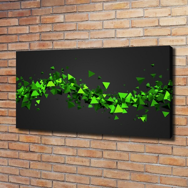 Wandbild Geometrische Welle