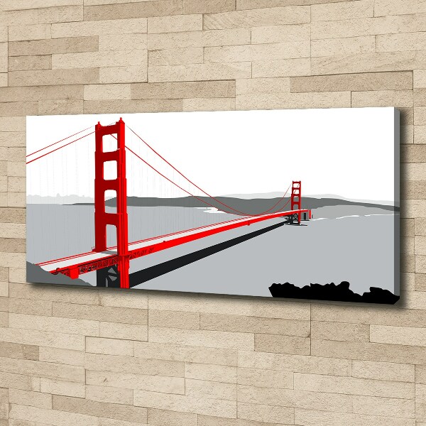 Wandbild San Francisco Brücke