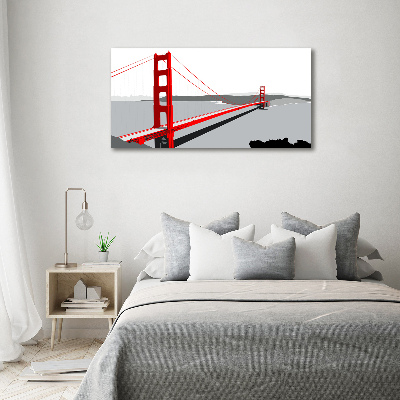 Wandbild San Francisco Brücke