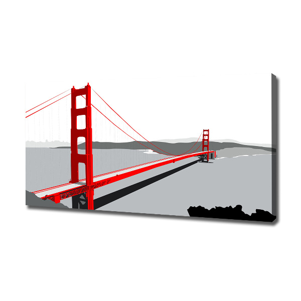 Wandbild San Francisco Brücke