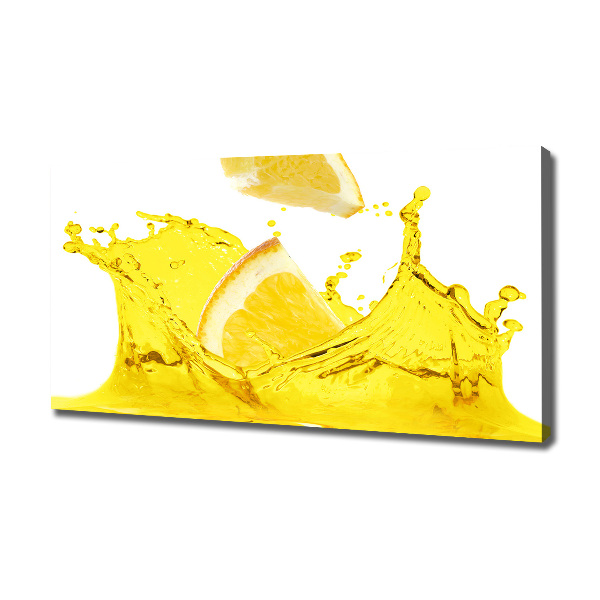 Bild auf leinwand Zitronenscheiben