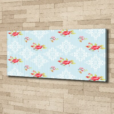 Bild auf leinwand Rosen und Schmuck