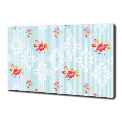 Bild auf leinwand Rosen und Schmuck