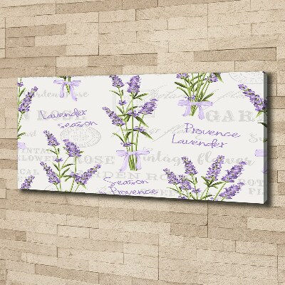 Wandbild Lavendel