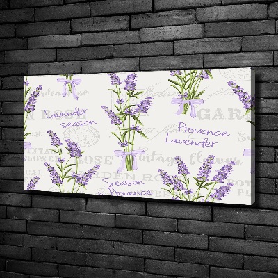 Wandbild Lavendel
