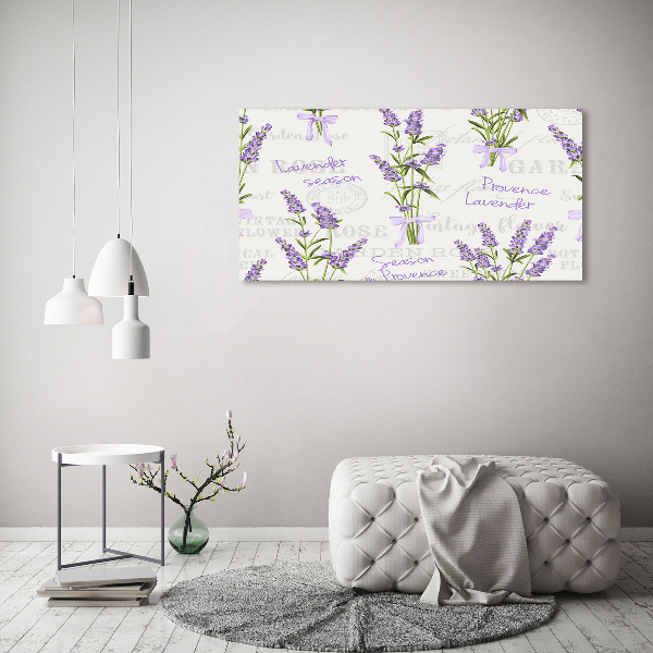 Wandbild Lavendel