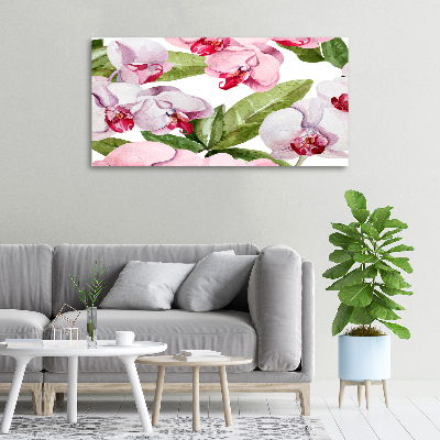 Bild auf leinwand Rosa Orchideen