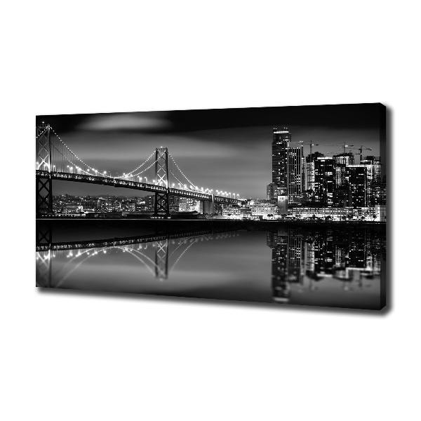 Wandbild San Francisco bei Nacht