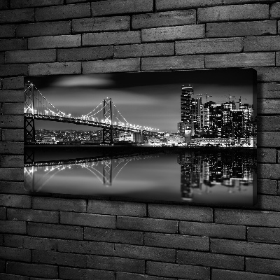 Wandbild San Francisco bei Nacht