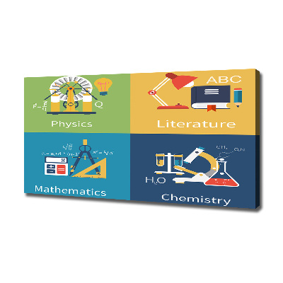 Fotobild Schulfächer