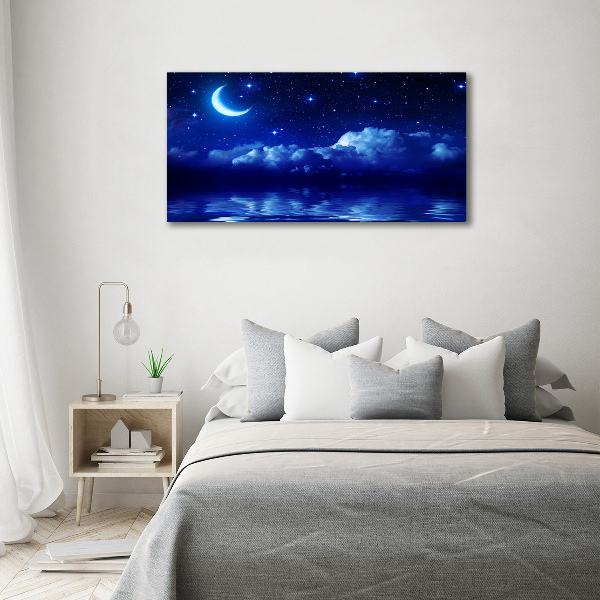 Bild auf leinwand Der Himmel bei Nacht