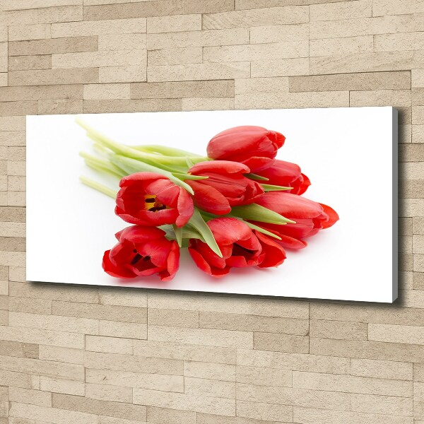 Wandbild Rote Tulpen