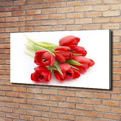 Wandbild Rote Tulpen