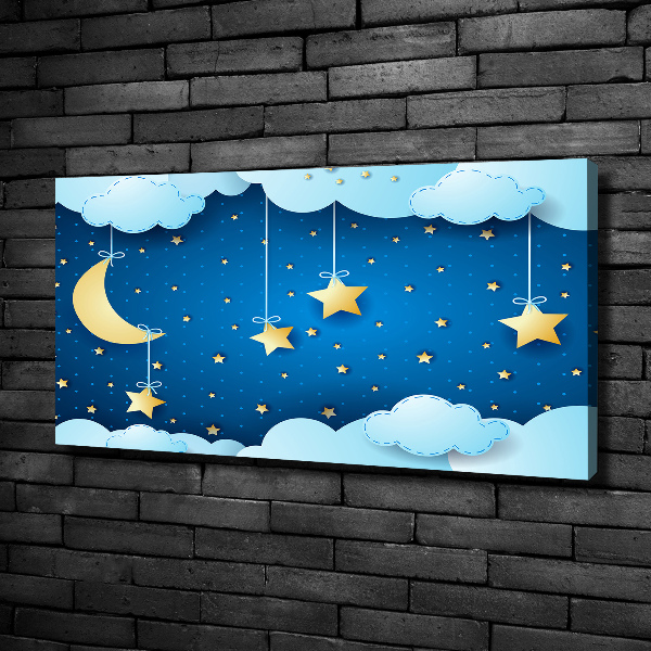 Wandbild Der Himmel bei Nacht