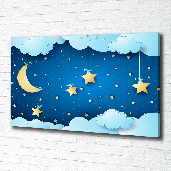 Wandbild Der Himmel bei Nacht