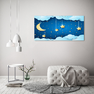 Wandbild Der Himmel bei Nacht