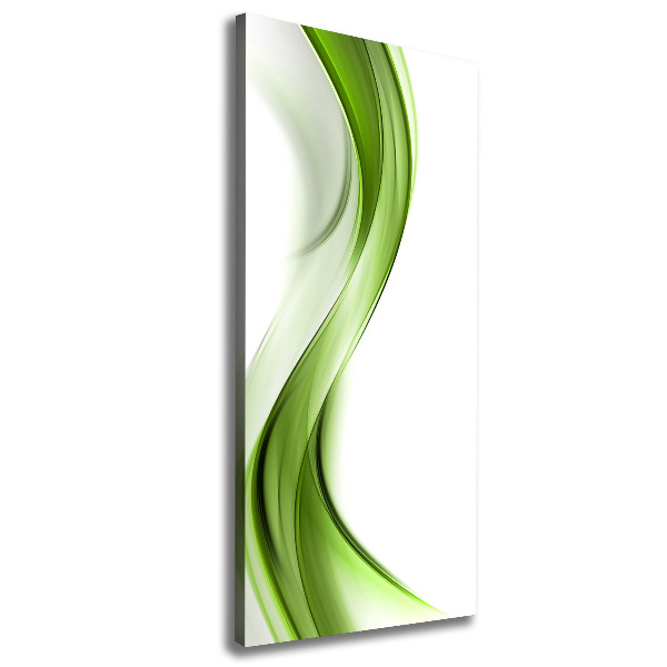 Wandbild vertikales Abstrakte Welle