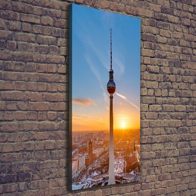 Wandbild vertikales Fernsehturm