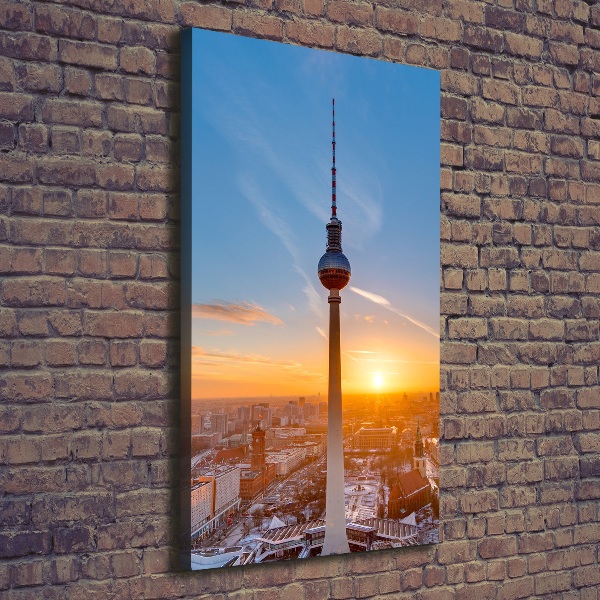 Wandbild vertikales Fernsehturm
