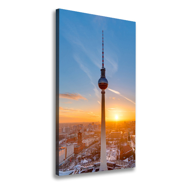 Wandbild vertikales Fernsehturm