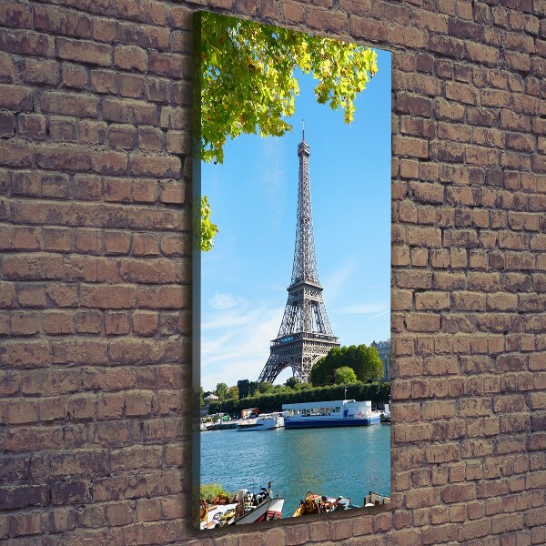 Wandbild vertikales Eiffelturm Paris
