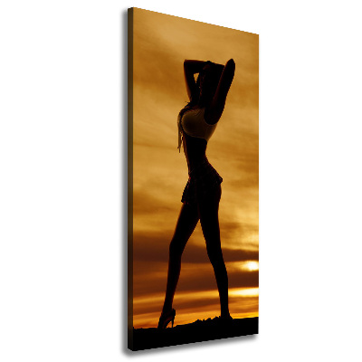 Foto auf leinwand vertikales Kurzer Rock