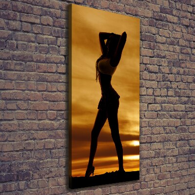 Foto auf leinwand vertikales Kurzer Rock