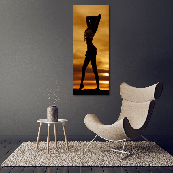 Foto auf leinwand vertikales Kurzer Rock