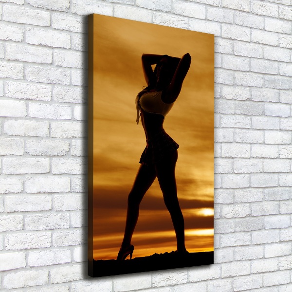 Foto auf leinwand vertikales Kurzer Rock