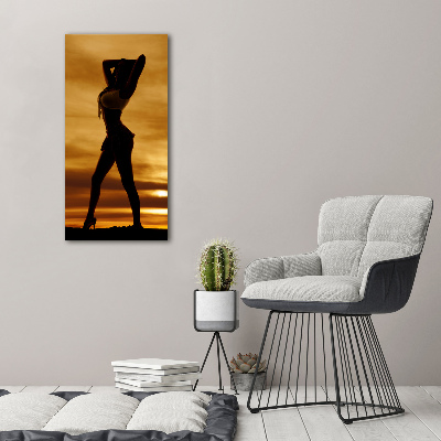 Foto auf leinwand vertikales Kurzer Rock