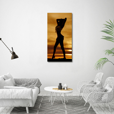 Foto auf leinwand vertikales Kurzer Rock