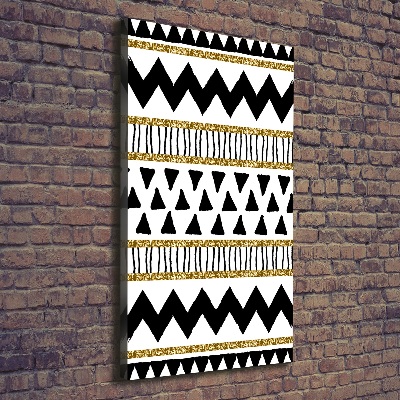 Foto leinwand vertikales Ethnische Zugehörigkeit