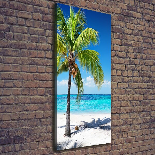 Wandbild vertikales Tropischer Strand