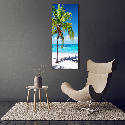 Wandbild vertikales Tropischer Strand