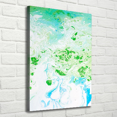 Wandbild vertikales Abstraktion des Flecks