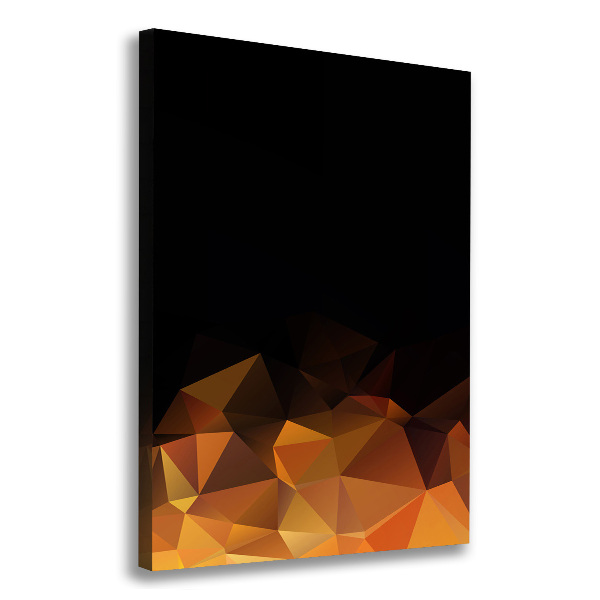 Foto leinwand vertikales Abstrakte Dreiecke