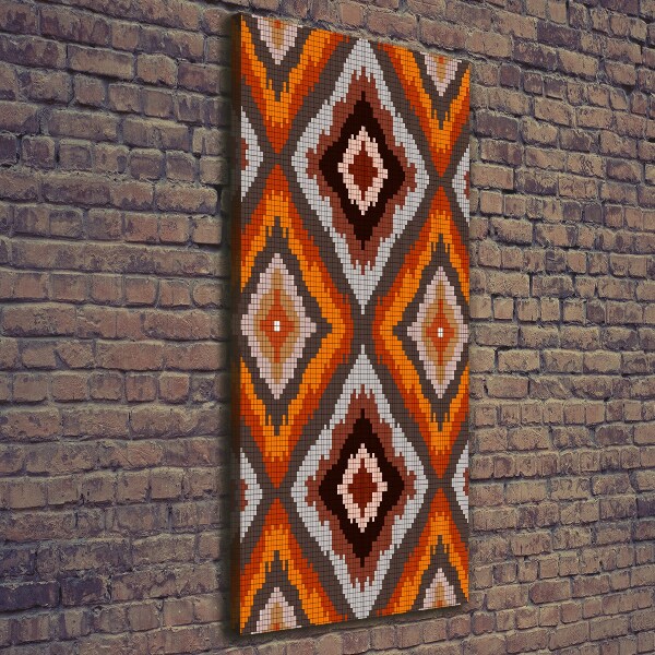 Wandbild vertikales Retro-Hintergrund