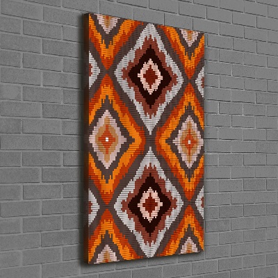 Wandbild vertikales Retro-Hintergrund