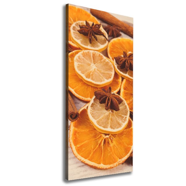 Foto auf leinwand vertikales Der Duft von Weihnachten