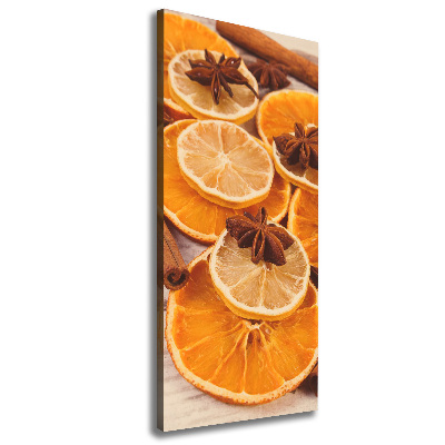 Foto auf leinwand vertikales Der Duft von Weihnachten