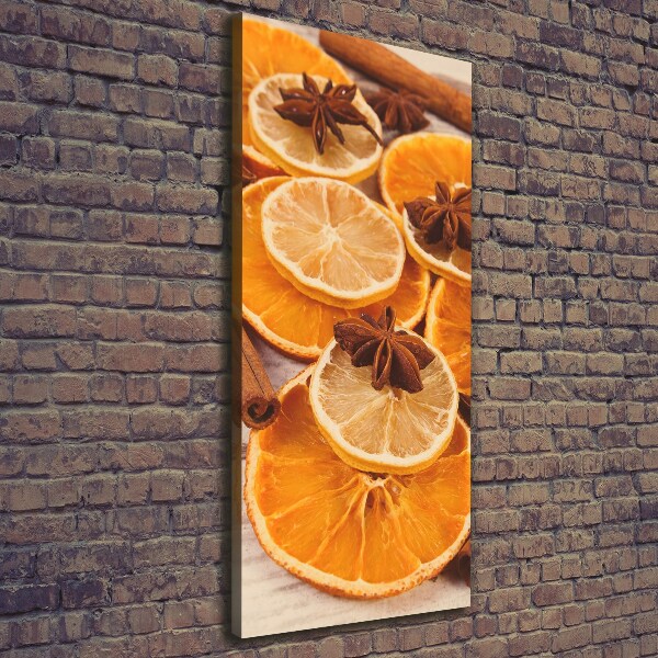 Foto auf leinwand vertikales Der Duft von Weihnachten