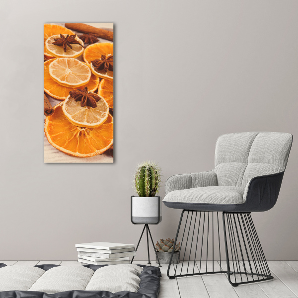 Foto auf leinwand vertikales Der Duft von Weihnachten