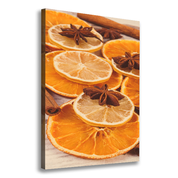 Foto auf leinwand vertikales Der Duft von Weihnachten