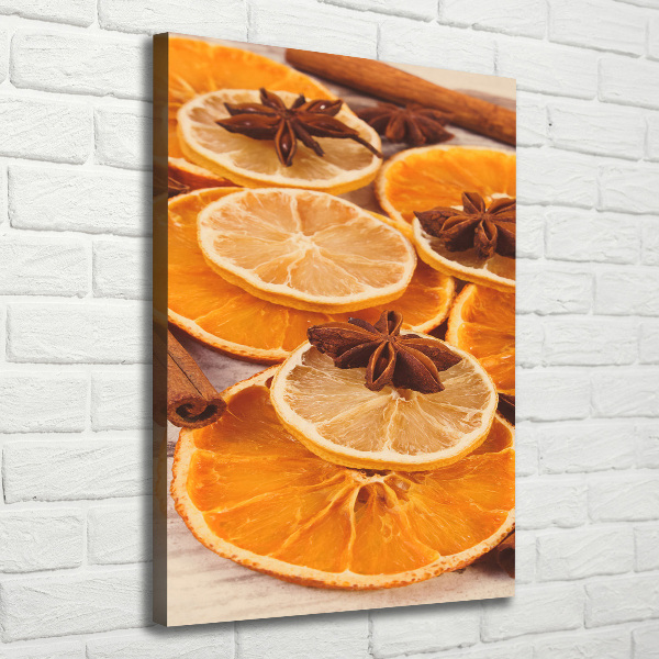 Foto auf leinwand vertikales Der Duft von Weihnachten