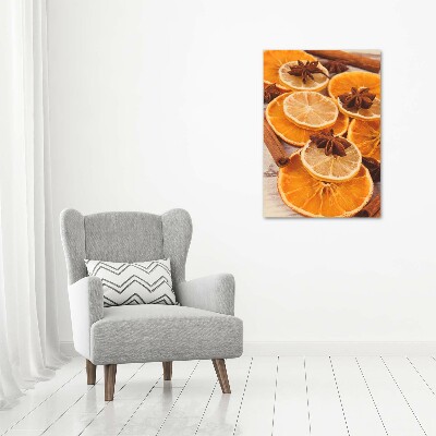 Foto auf leinwand vertikales Der Duft von Weihnachten