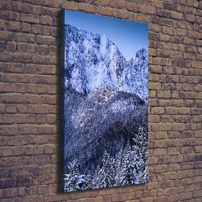 Foto leinwand vertikales Giewont Tatra Gebirge